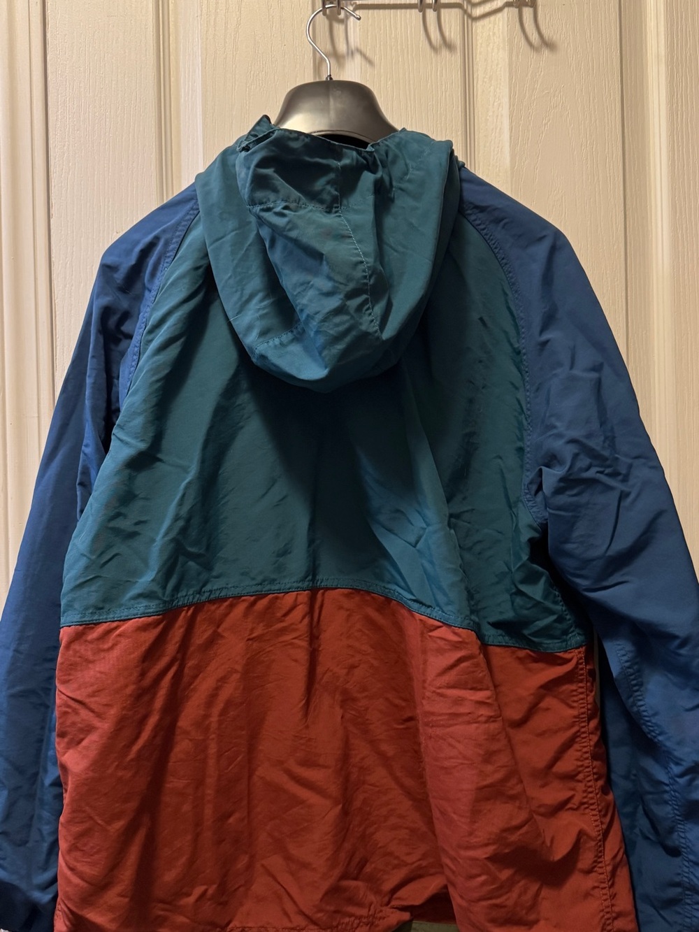 L.L. Bean Colorblock Hooded Pullover - men’s Large - Picture 4 of 5